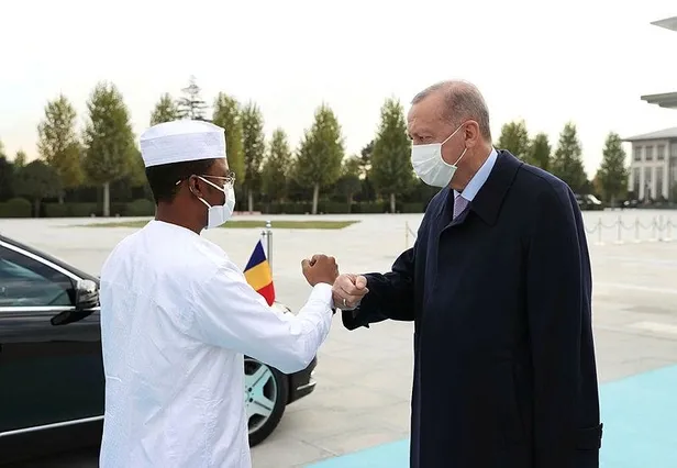 Başkan Erdoğan ve Çad Geçiş Dönemi Devlet Başkanı Mahamat İdris Debi Itno'dan ortak açıklama-4