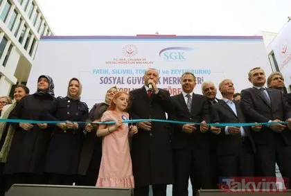 Başkan Erdoğan’ın katıldığı toplu açılış töreninde dikkat çeken kare!