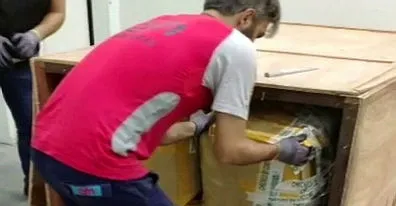 İstanbul Havalimanı'nda görevlileri bile şoke eden operasyon! 1 ton 217 kilogram ele geçirildi-2