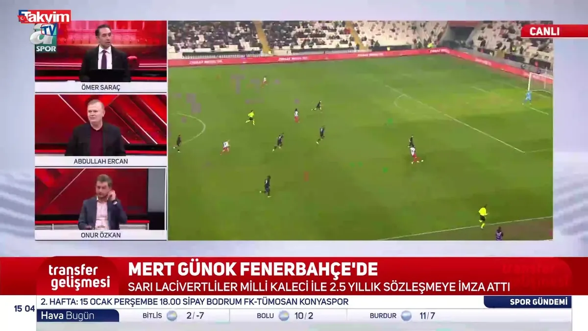 Mert Günok Fenerbahçe’de!