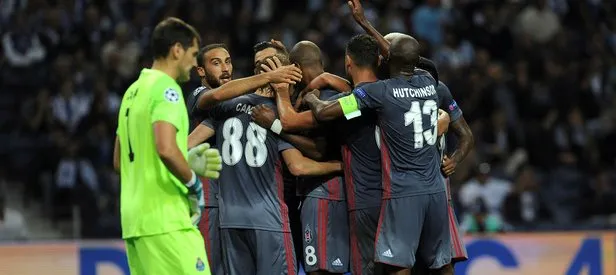 Beşiktaş’tan Şampiyonlar Ligi tarihinde ilk