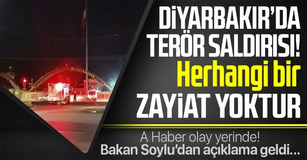 Diyarbakır'da şiddetli patlama! İçişleri Bakanı Süleyman Soylu, terör saldırısı hakkında açıklama yaptı