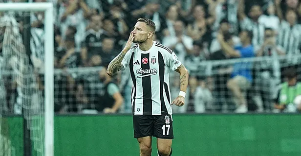 Beşiktaş'ın yıldızı Ciro Immobile Süper Lig'de de hesabı açtı!