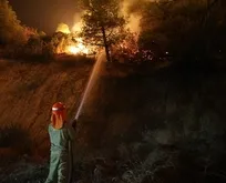 Denizli’deki 5 günlük yangın köyün kapısına dayandı