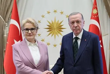 Başkan Erdoğan, Akşener’i kabul etti