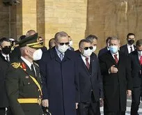 Başkan Erdoğan Anıtkabir’i ziyaret etti