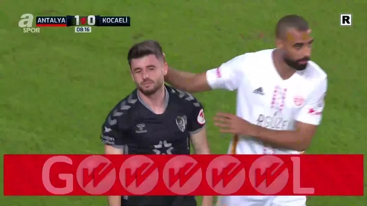 GOL | Antalyaspor 1 - 0 Kocaelispor