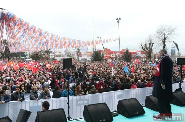 Başkan Erdoğan'a Düzce'de sevgi seli! - 27