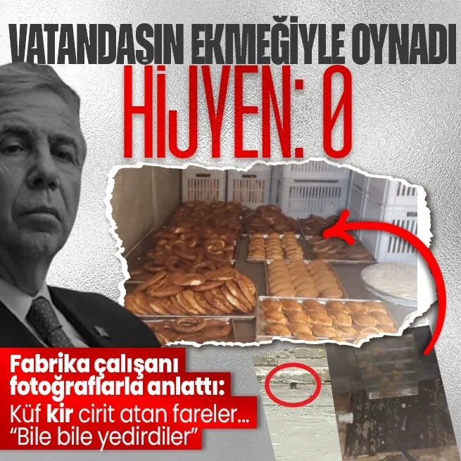 Ankara Halk Ekmek fabrikası çalışanı Mustafa Saykılı rezaleti fotoğraflarla ortaya koydu: Ankaralılara bile bile bu ekmeği yedirdiler
