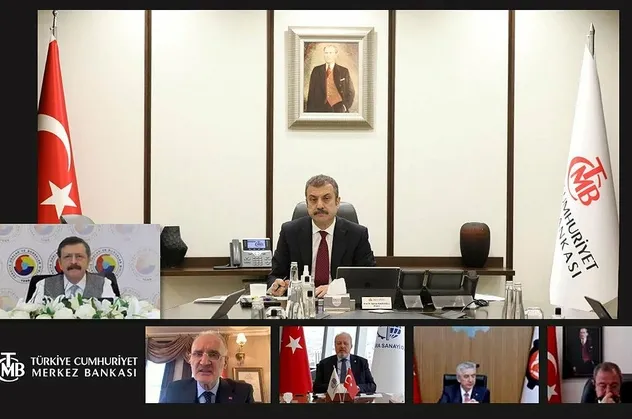 TCMB Başkanı Şahap Kavcıoğlu, TOBB Başkanı Hisarcıklıoğlu ile görüştü! Fiyat istikrarı vurgusu