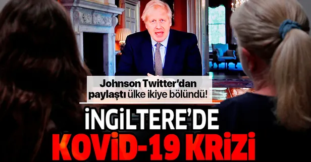 Son dakika: İngiltere'de Kovid-19 krizi: Slogan değişti ülke ikiye bölündü