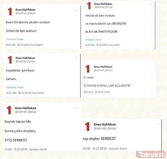 Enes Halifekan isimli FETÖ hesabının deşifresi! Gizli mesajlar olay bağlantılar... Hangi isimler var? - 12