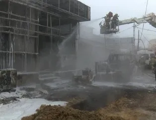 İSKİ’nin çalışmasında doğal gaz borusu patladı