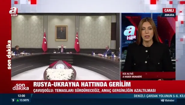 ''Ciddi gerginlik'' Dışişleri Bakanı Mevlüt Çavuşoğlu: Rusya-Ukrayna gerginliğe ilişkin konuştu
