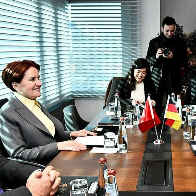 Bunlar Kemal Kılıçdaroğluna mesaj! Meral Akşener Almanyanın AB İşleri Bakanı Anna Lührmann ile görüştü