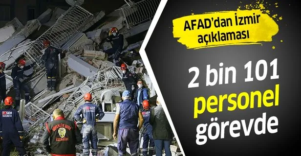 Izmir Deki Depremde 2 Bin 101 Arama Kurtarma Personeli Gorev Yapiyor Takvim