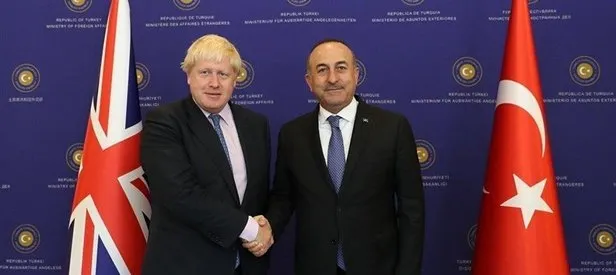 Çavuşoğlu ve Johnsondan kritik görüşme