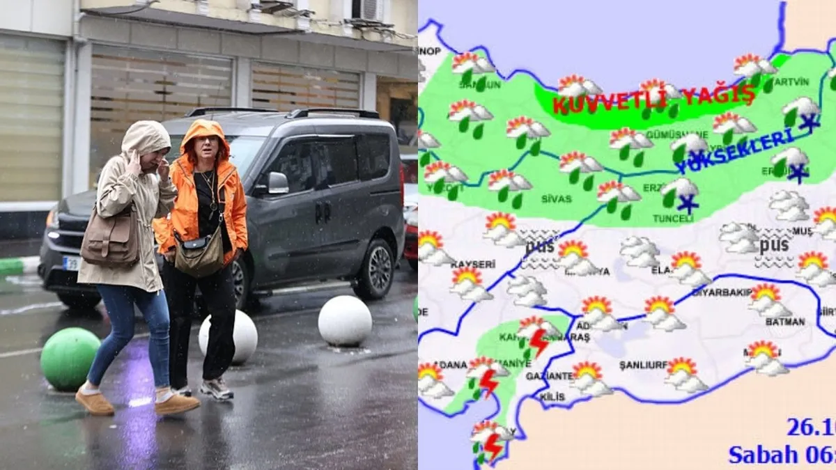 Meteoroloji’den 23 ile lodos, kar, sağanak alarmı! İstanbul için kritik 48 saat: Orhan Şen Umarım gelmez diyerek uyardı