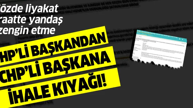 CHPli Edirne Belediyesinden CHPli başkana ihale kıyağı!