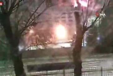 Kiev'e balistik füze ve İHA'lı saldırı!