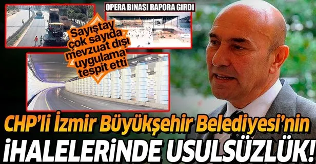 CHP’li İzmir Büyükşehir Belediyesi’nin ihalelerinde usulsüzlük! Sayıştay çok sayıda mevzuat dışı uygulama tespit etti