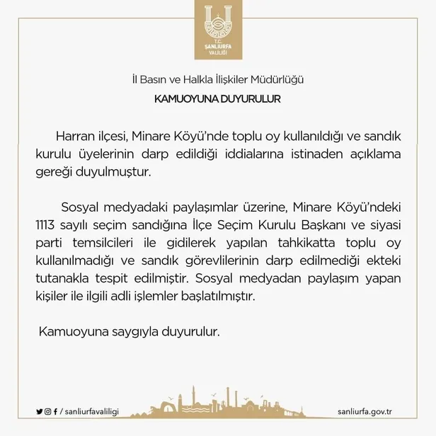 Şanlıurfa'daki 'seri oy' yalanını bozguna uğratan tutanak! CHP'liler bile imza attı... Yandaş medya ve trollerden kuyruklu algı operasyonu-8