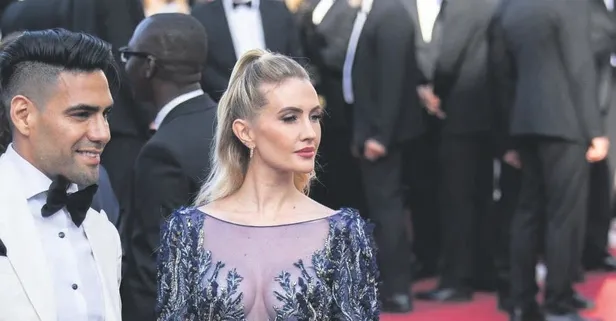 Radamel Falcao’nun eşi Lorelei Taron Türk lezzetlerine bayıldı