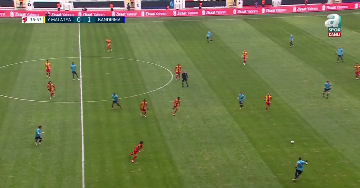A Spor Yeni Malatyaspor Bandırmaspor ZTK maçı ikinci gol izle! Yeni Malatyaspor 0-2 Bandırmaspor | GOL: Keny