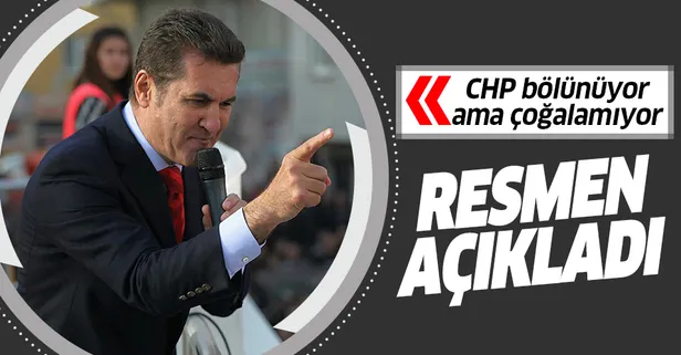 Eski Şişli Belediye Başkanı Mustafa Sarıgül, yeni parti kurmak için DSP'den ayrıldığını açıkladı