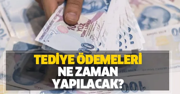 Müjde verildi! Kamu işçisi tediyeleri ne zaman ödenecek? İlave tediye ne zaman hesaplara yatacak?