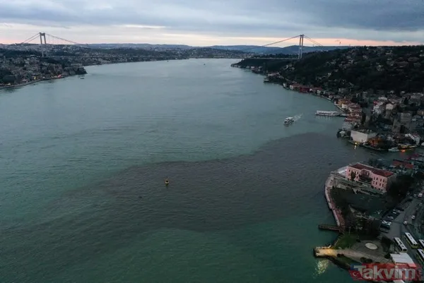 İstanbul'da denize lağım aktı! Boğaz ve Haliç kahverengi oldu - 4