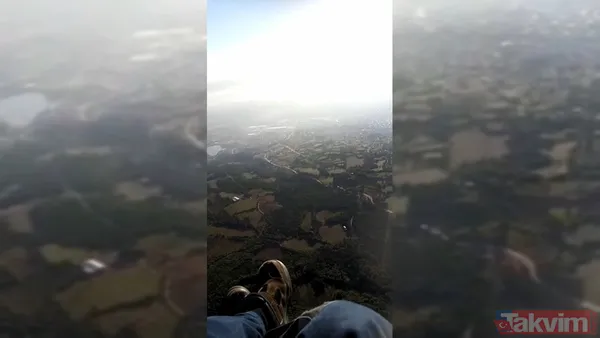 Mesaiye geç kalan fabrika işçisi fabrikaya paraşütle gitti - 10