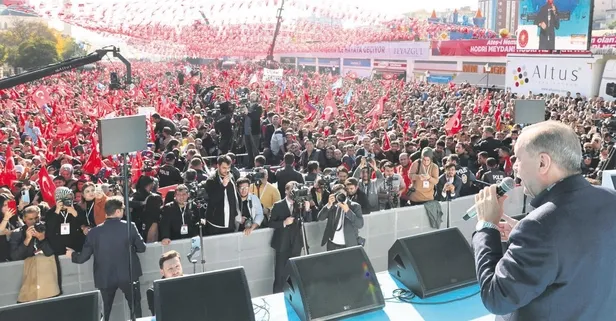 Başkan Erdoğan, Şanlıurfa’dan muhalefete tepki gösterdi: Kimse yanlış hesap yapmasın