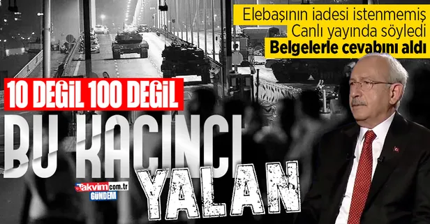 Kemal Kılıçdaroğlu'ndan FETÖ elebaşı Fetullah Gülen için iade talebi yapılmadı yalanı: Belgelerle tokat