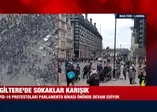 İngiltere’de sokaklar karıştı! Ülkede Kovid-19 tedbirleri protesto ediliyor