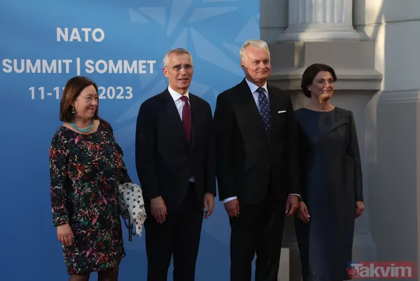 Başkan Erdoğan ve eşi Emine Erdoğan NATO Zirvesi kapsamında düzenlenen resmi akşam yemeğine katıldı - 46