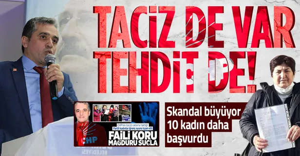 CHP'nin üstünü örtmeye çalıştığı Derince teşkilatının taciz skandalı büyüyor! 10 mağdur kadın daha var