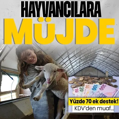 Hayvancılık yapan vatandaşa müjde! Yüzde 70 ek destek geliyor! Başkan Erdoğan açıkladı! ’KDV’den muaf...’