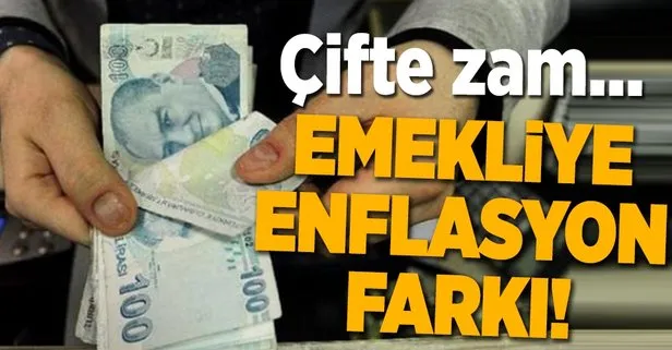 Emekliye enflasyon farkı