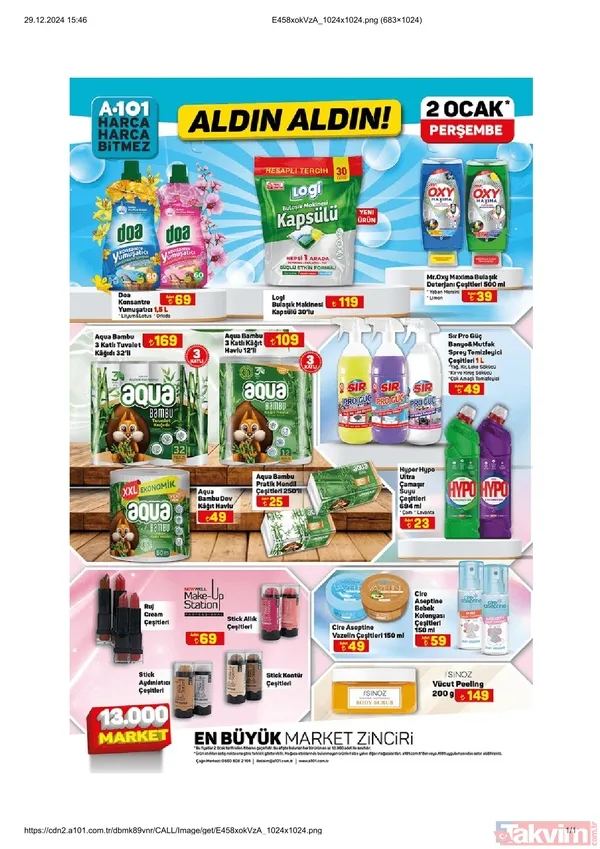 A101 28 Aralık-3 Ocak İNDİRİMİ! Bu hafta A101'de hangi ürünler var? - 18