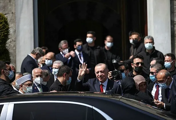 Başkan Erdoğan cuma namazını Ayasofya Camii'nde kıldı-3