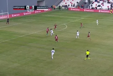 Karşıyaka 0-2 Ankaragücü | Gol: Efkan!
