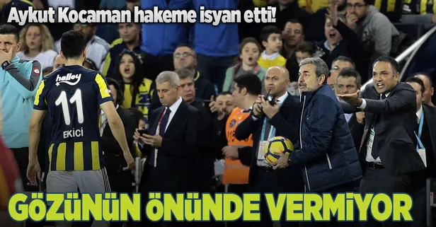 Gözünün önünde vermiyor