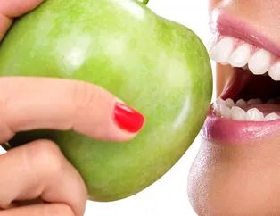 Dişlere elma
