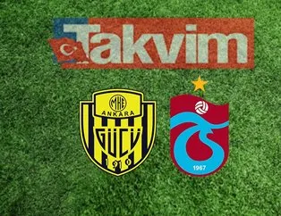 Ankaragücü-Trabzonspor 1-1 berabere kaldı