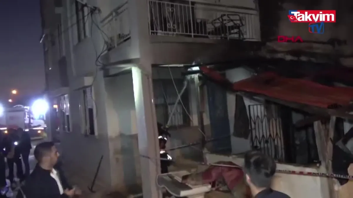 Misafirliğe geldiği evde yanarak hayatını kaybetti