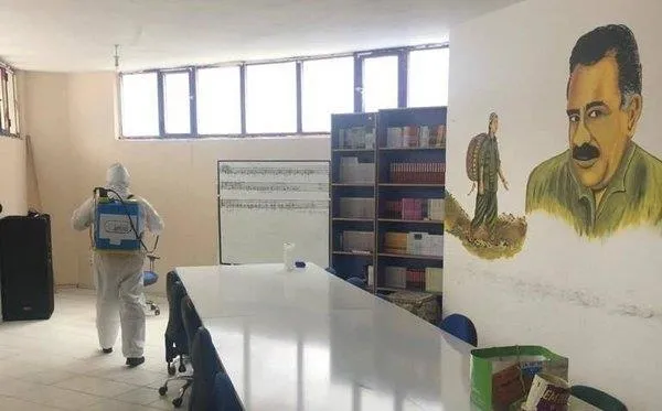 HDP binasında terör örgütü elebaşının posterinin asılmasına ilişkin davada karar-4