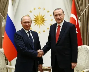 Cumhurbaşkanı Erdoğan, Putin ile görüştü