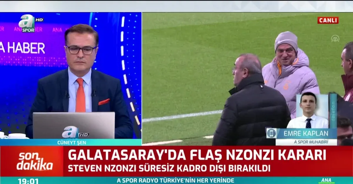 Galatasaray'da Steven Nzonzi kadro dışı bırakıldı