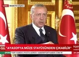 Başkan Recep Tayyip Edoğan'dan Ayasofya açıklaması!